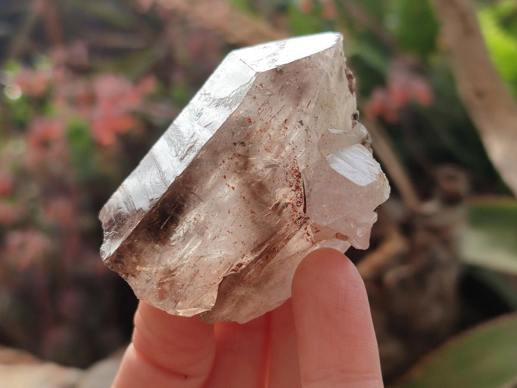 Natural Smokey and Amethyst Brandberg Quartz Crystals and Clusters x 20 From Brandberg, Namibia