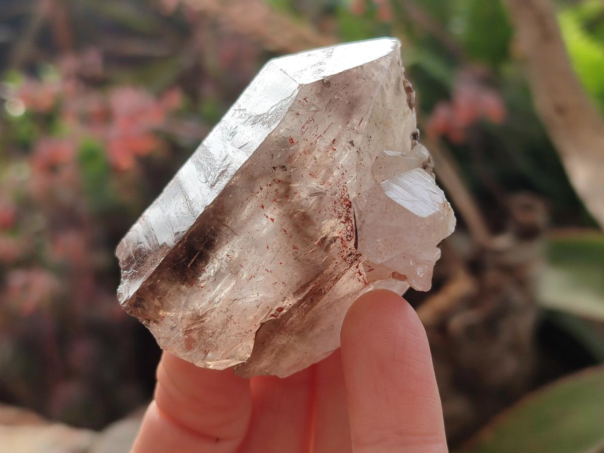 Natural Smokey and Amethyst Brandberg Quartz Crystals and Clusters x 20 From Brandberg, Namibia
