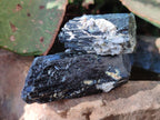Natural Schorl Black Tourmaline Specimens x 12 From Erongo, Namibia
