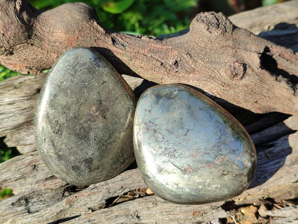 Polished Basalt Pharaoh Stone Free Forms x 7 From Iron Duke Mine, Zimbabwe