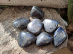 Polished Basalt Pharaoh Stone Free Forms x 7 From Iron Duke Mine, Zimbabwe