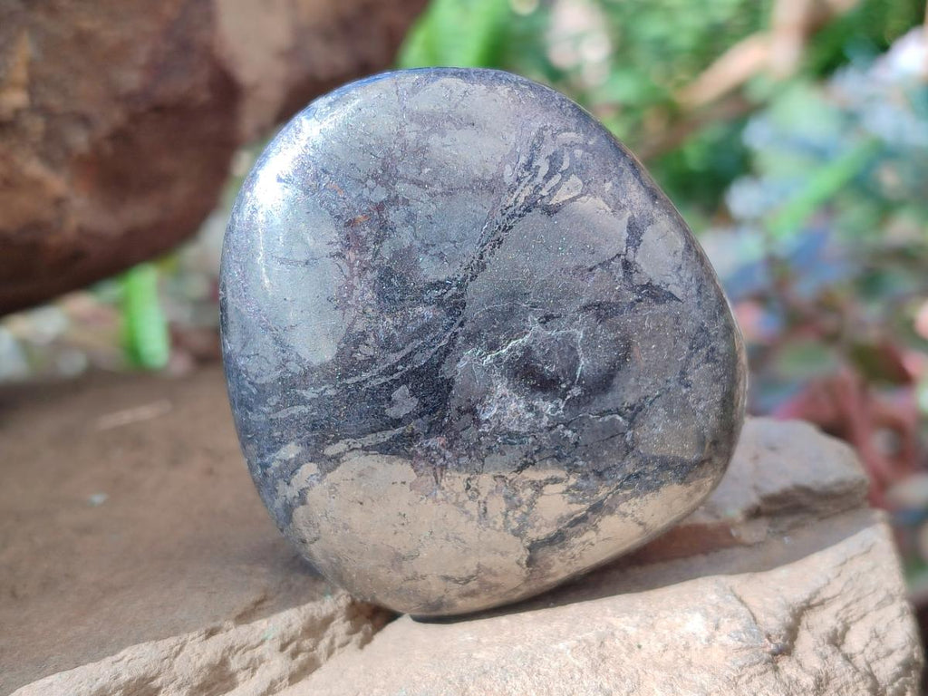 Polished Basalt Pharaoh Stone Free Forms x 7 From Iron Duke Mine, Zimbabwe