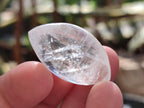 Polished Rock Crystal Quartz "Angel Tears" Free Forms x 35 From Madagascar