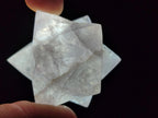 Hand Made Gemmy Rose Quartz Merkabahs x 5 From Madagascar