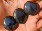 Polished Mini Black Tourmaline Jewellery Size Free Forms x 35 From Madagascar