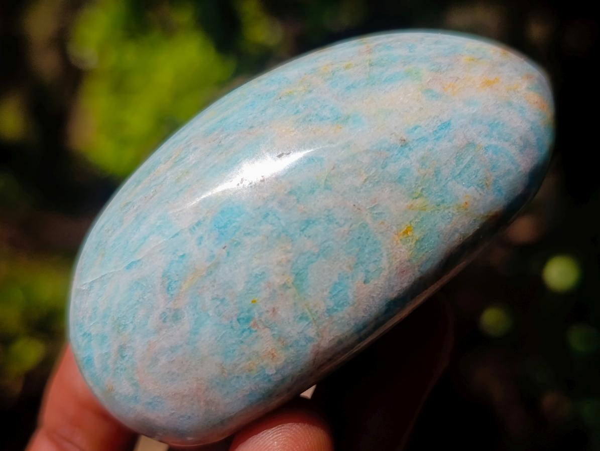 Polished Amazonite Free Forms x 14 From Zimbabwe