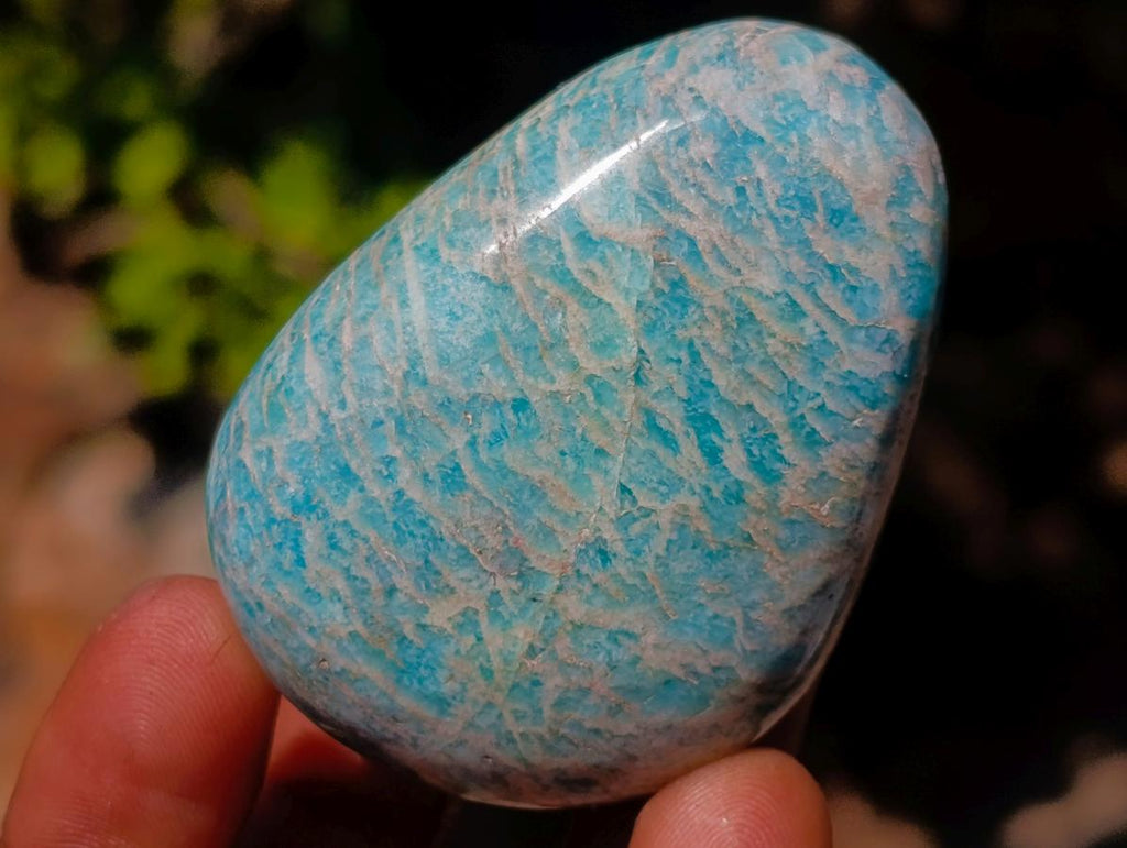 Polished Amazonite Free Forms x 14 From Zimbabwe