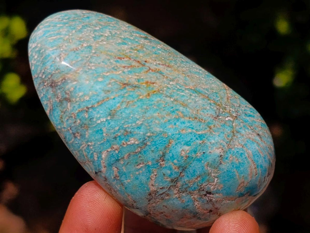 Polished Amazonite Free Forms x 14 From Zimbabwe