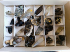 Natural Smokey Quartz Clusters with Associated Minerals x 26 From Erongo, Namibia
