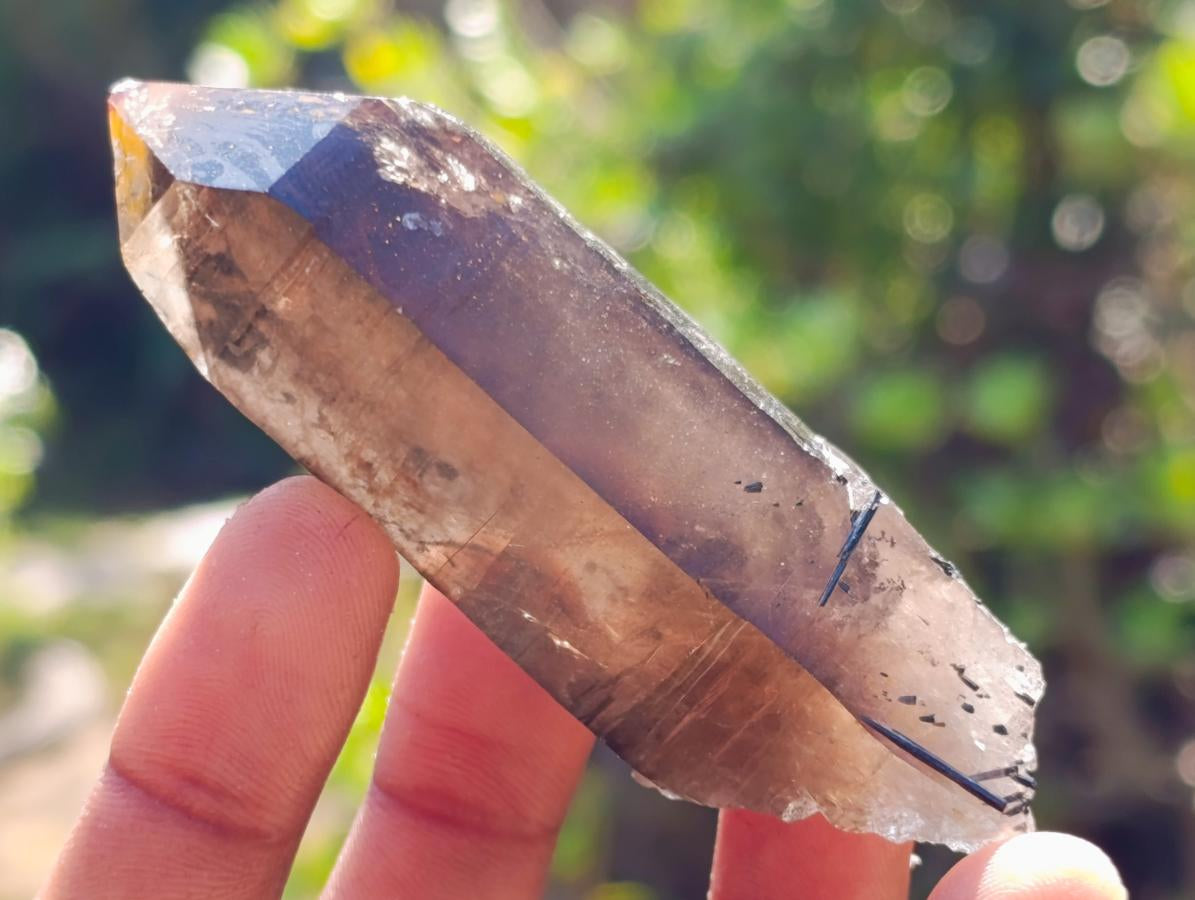 Natural Smokey Quartz Clusters with Associated Minerals x 26 From Erongo, Namibia