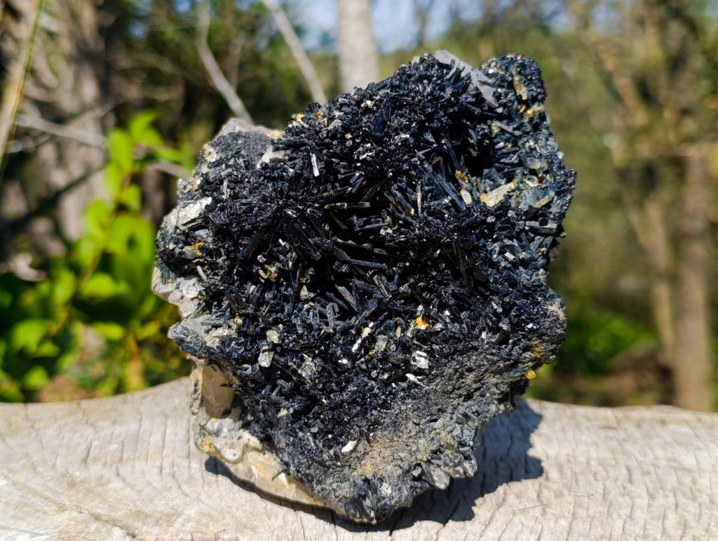 Natural Smokey Quartz Specimens with Associated Minerals x 2 From Erongo, Namibia