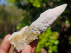 Natural Spearhead Calcite Crystal Specimens x 12 From Albert's Mountain, Lesotho
