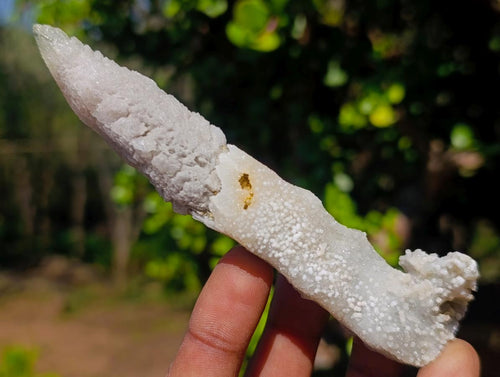 Natural Spearhead Calcite Crystal Specimens x 12 From Albert's Mountain, Lesotho