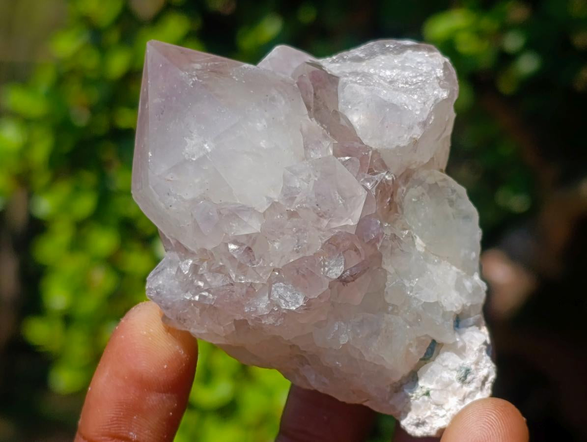 Natural Mix of Spirit Quartz Clusters x 24 From Boekenhouthoek, South Africa