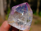 Polished Window Amethyst Crystal x 12 From Akansobe, Madagascar