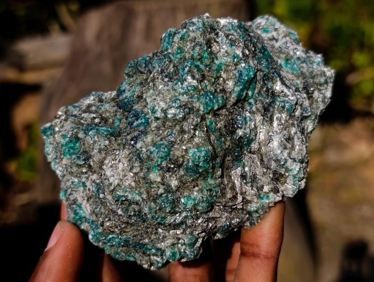 Natural Emerald Mica 'Mutokolite' Cobbed Specimens x 18 From Mutoko, Zimbabwe