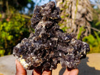 Natural Smokey Fluorite Specimens with Associated Minerals x 6 From Erongo, Namibia
