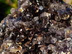 Natural Smokey Fluorite Specimens with Associated Minerals x 6 From Erongo, Namibia