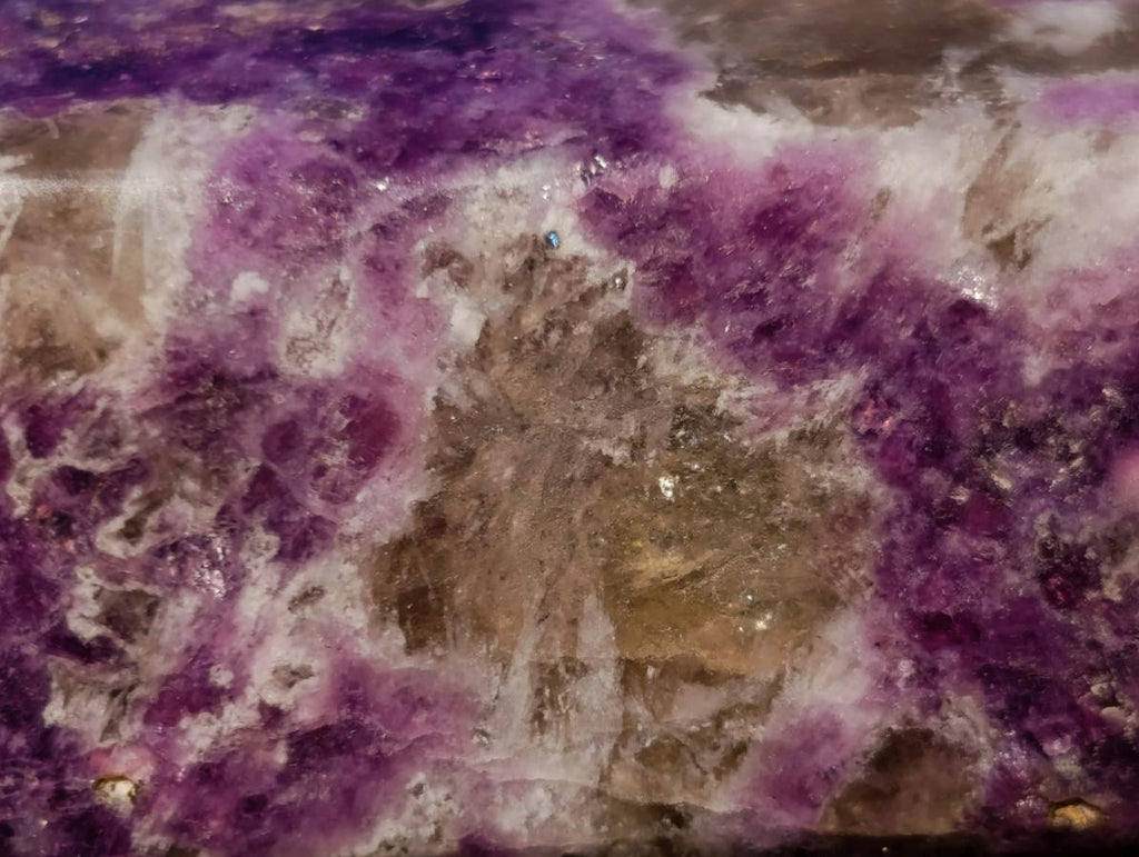 Polished Lepidolite Display Crystals x 3 From Ambatondrazaka, Madagascar