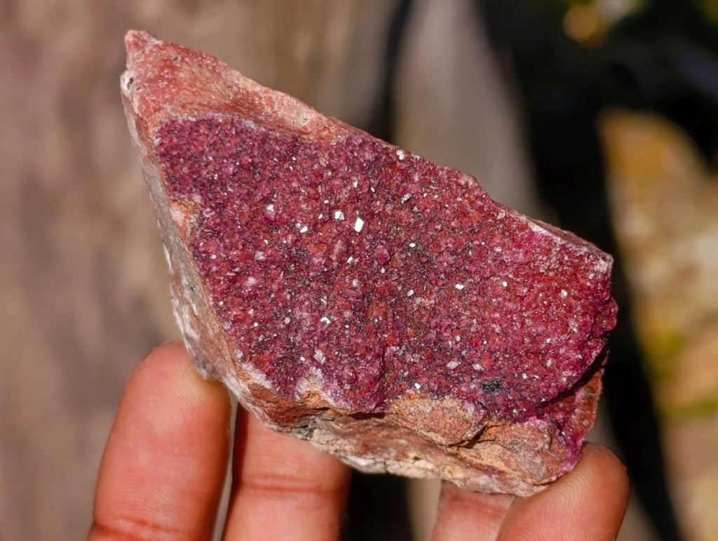 Natural Salrose Cobaltoan Dolomite Specimens x 12 From Kakanda, Congo