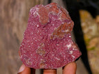 Natural Salrose Cobaltoan Dolomite Specimens x 12 From Kakanda, Congo