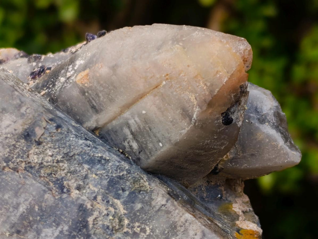 Natural Large Smokey Quartz Cluster with Associated Minerals x From Erongo, Namibia