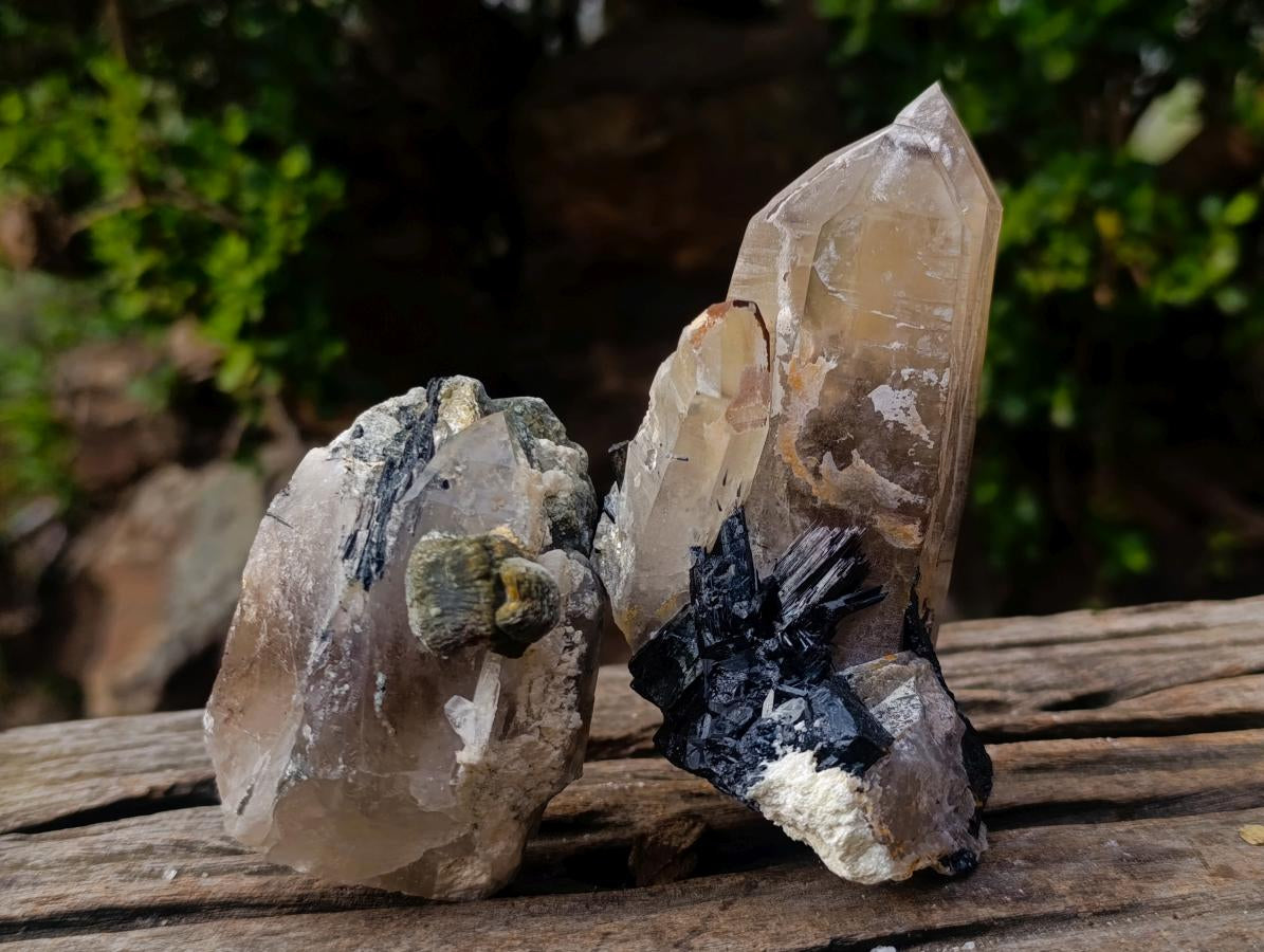 Natural Mix of Mineral Specimens x 10 From Erongo, Namibia