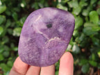 Polished Lepidolite Free Forms x 24 From Zimbabwe