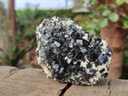 Natural Schorl Black Tourmaline Crystal and Cluster Specimens with Associated Minerals x 12 From Erongo, Namibia