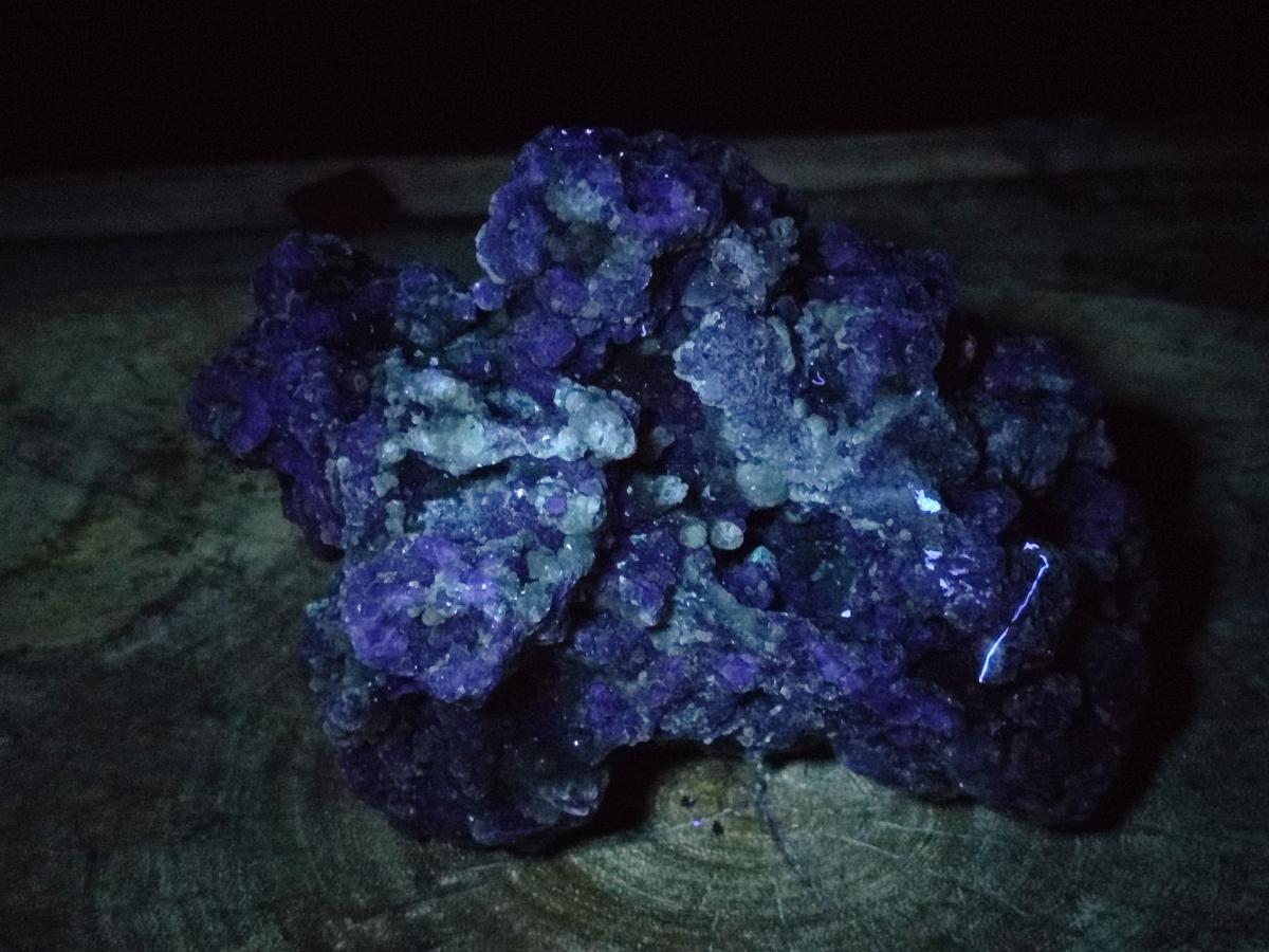 Natural Large Smokey Fluorite Specimen with Yellow Vermiculite Mica x 1 From Erongo, Namibia