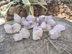 Natural Spirit Amethyst Clusters x 12 From Boekenhouthoek, South Africa