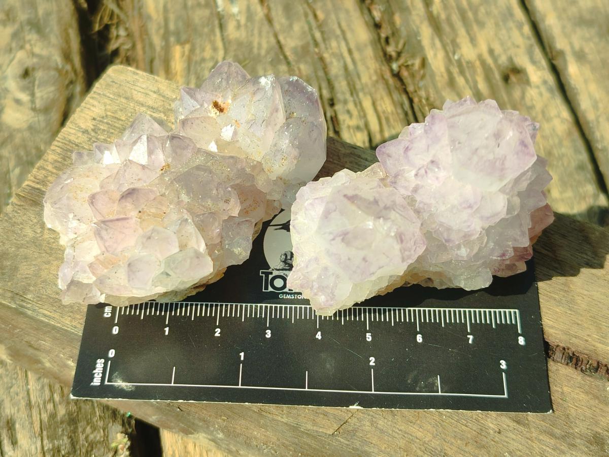 Natural Spirit Amethyst Clusters x 12 From Boekenhouthoek, South Africa