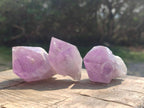 Natural Jacaranda Amethyst Single Crystals x 36 From Mumbwa, Zambia