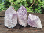 Natural Jacaranda Amethyst Single Crystals x 36 From Mumbwa, Zambia