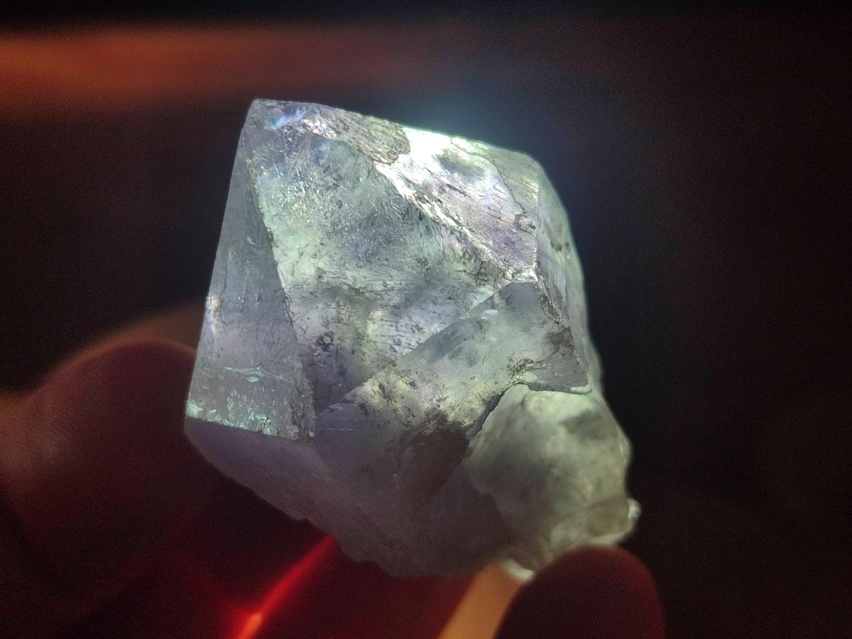 Natural Jacaranda Amethyst Single Crystals x 36 From Mumbwa, Zambia