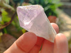 Natural Jacaranda Amethyst Single Crystals x 36 From Mumbwa, Zambia