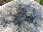 Natural Large Blue Celestite Geode Specimen x 1 From Sakoany, Madagascar
