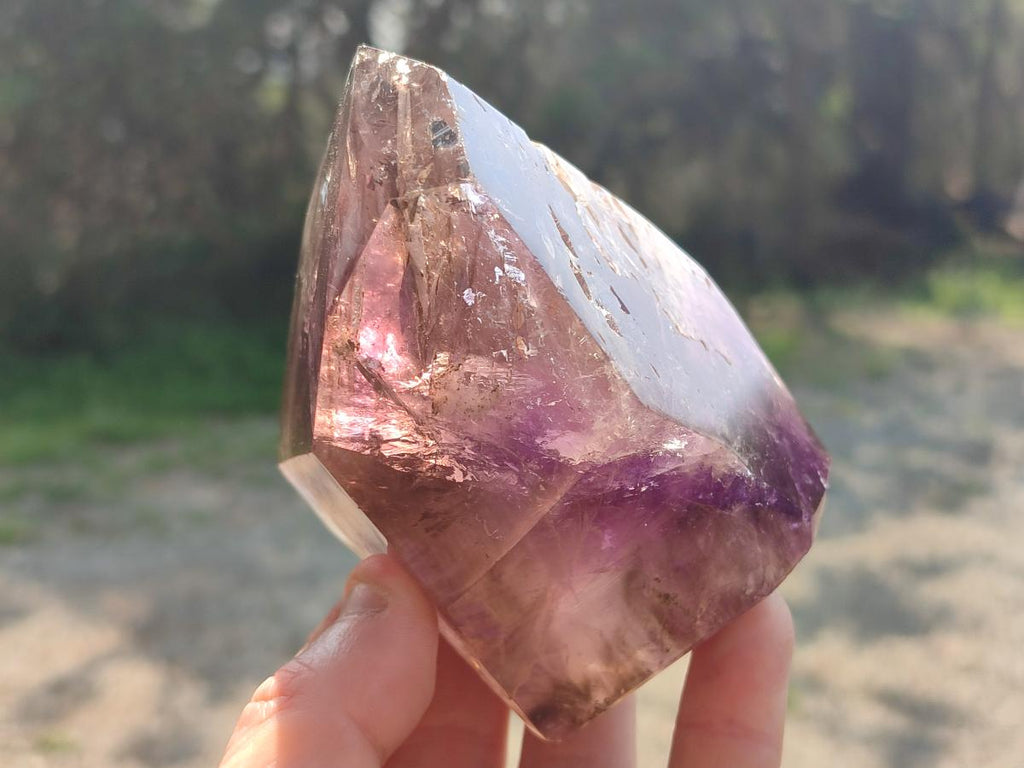 Polished and Natural Mix of Multi Mineral Display Crystals x 4 From Madagascar