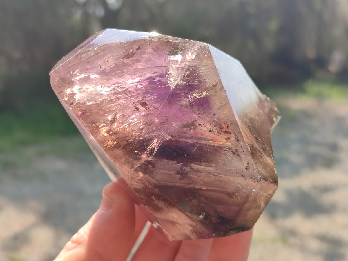Polished and Natural Mix of Multi Mineral Display Crystals x 4 From Madagascar