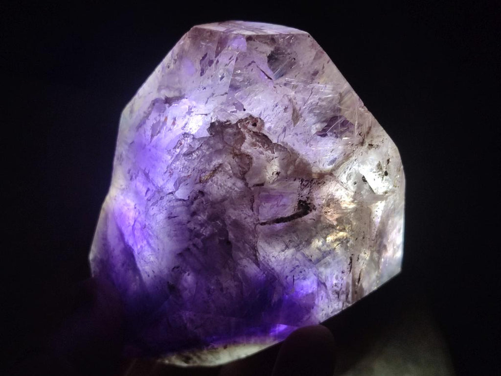Polished and Natural Mix of Multi Mineral Display Crystals x 4 From Madagascar