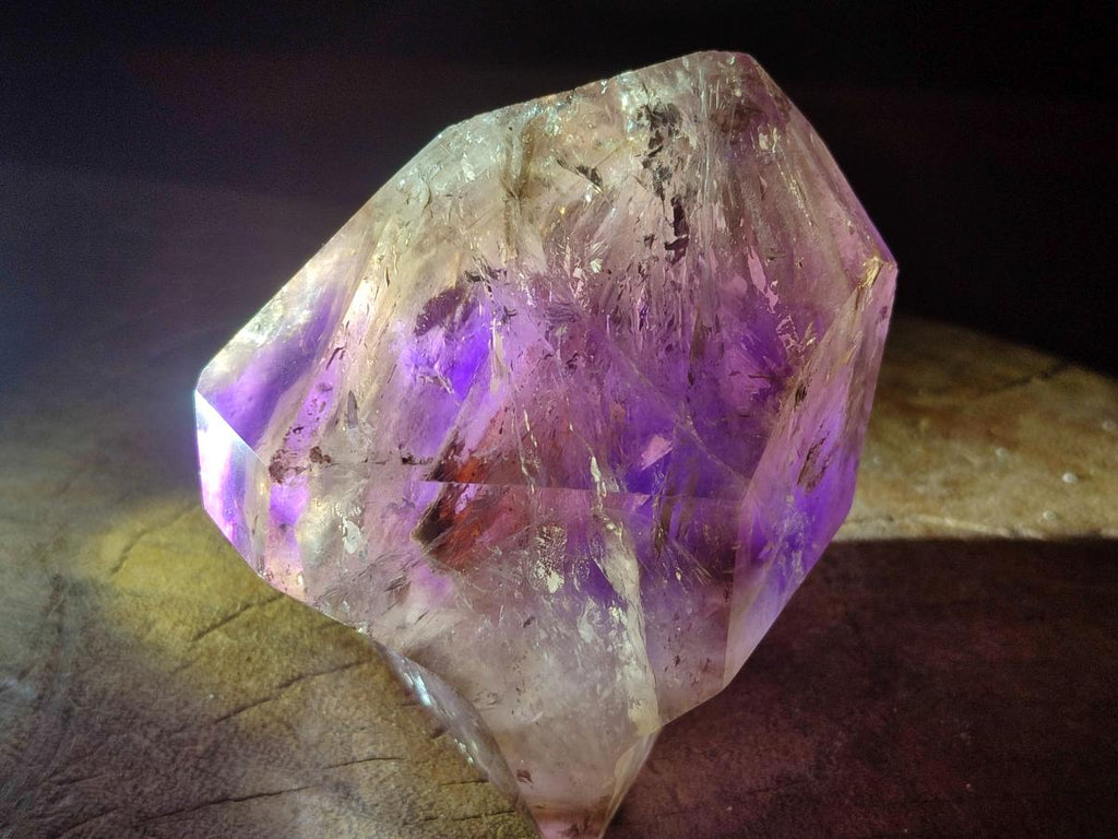 Polished and Natural Mix of Multi Mineral Display Crystals x 4 From Madagascar