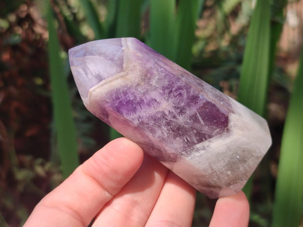 Polished and Natural Mix of Multi Mineral Display Crystals x 4 From Madagascar