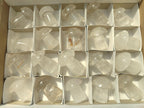 Polished Clear Quartz Mushrooms x 12 From Madagascar