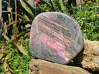 Polished Large Rare Purple Sunset Flash Labradorite Standing Display Piece x 1 From Madagascar
