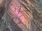 Polished Large Rare Purple Sunset Flash Labradorite Standing Display Piece x 1 From Madagascar