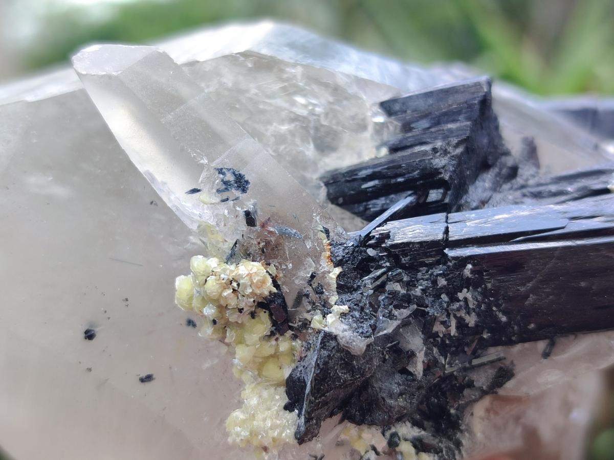 Natural Smokey Quartz Crystals with Associated Minerals x 4 From Erongo, Namibia
