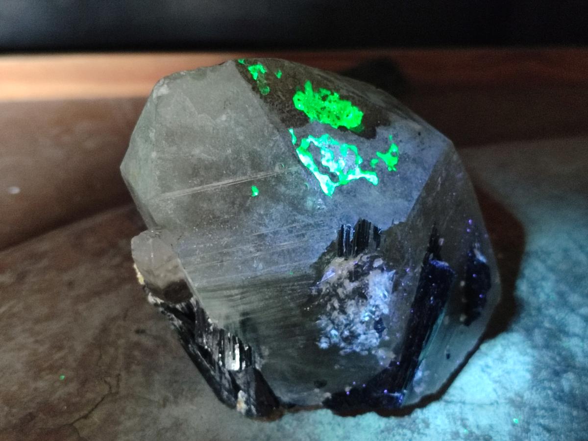 Natural Smokey Quartz Crystals with Associated Minerals x 4 From Erongo, Namibia