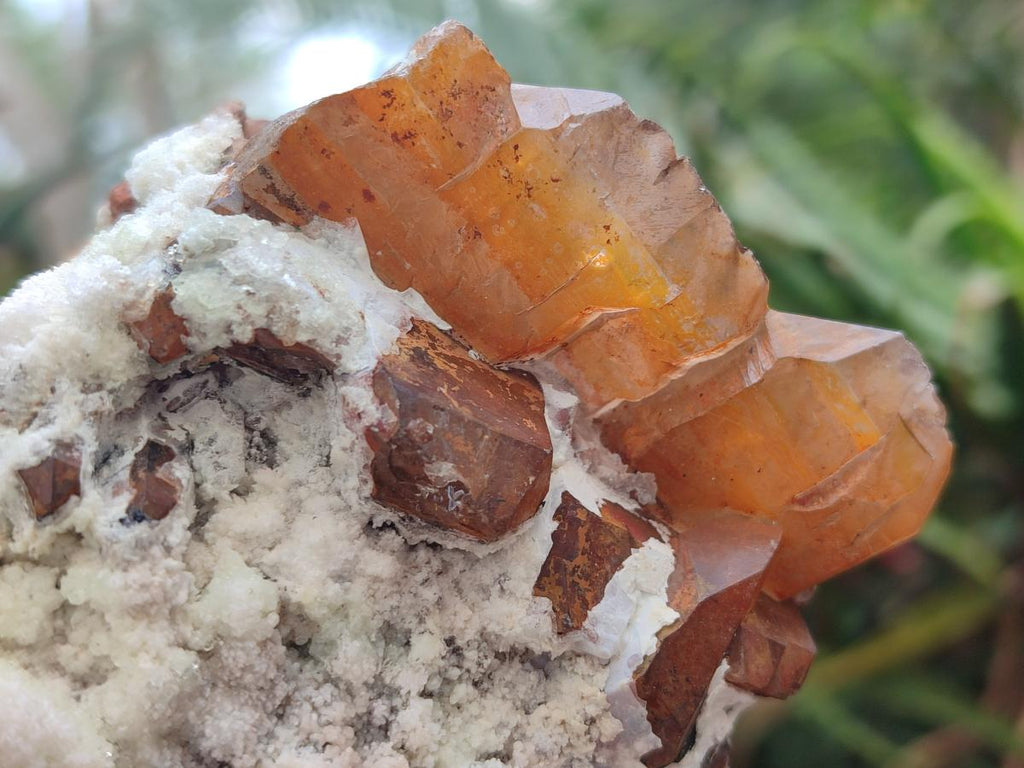 Natural Smokey Quartz Crystals with Associated Minerals x 4 From Erongo, Namibia