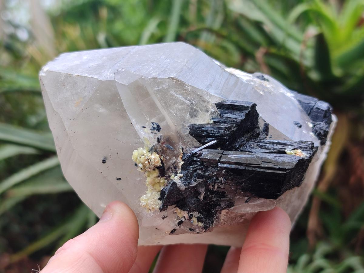 Natural Smokey Quartz Crystals with Associated Minerals x 4 From Erongo, Namibia