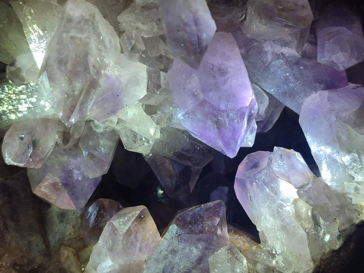 Natural XL Jacaranda Amethyst Cluster x 1 From Mumbwa, Zambia